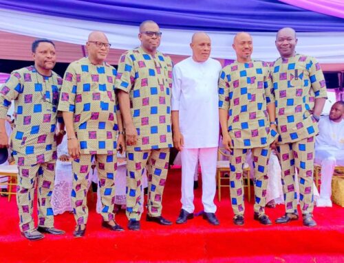 REP. OKPOLUPM ETTEH PAYS TRIBUTE AT FUNERAL OF LATE DEACONESS ENO JOHN EKOTT